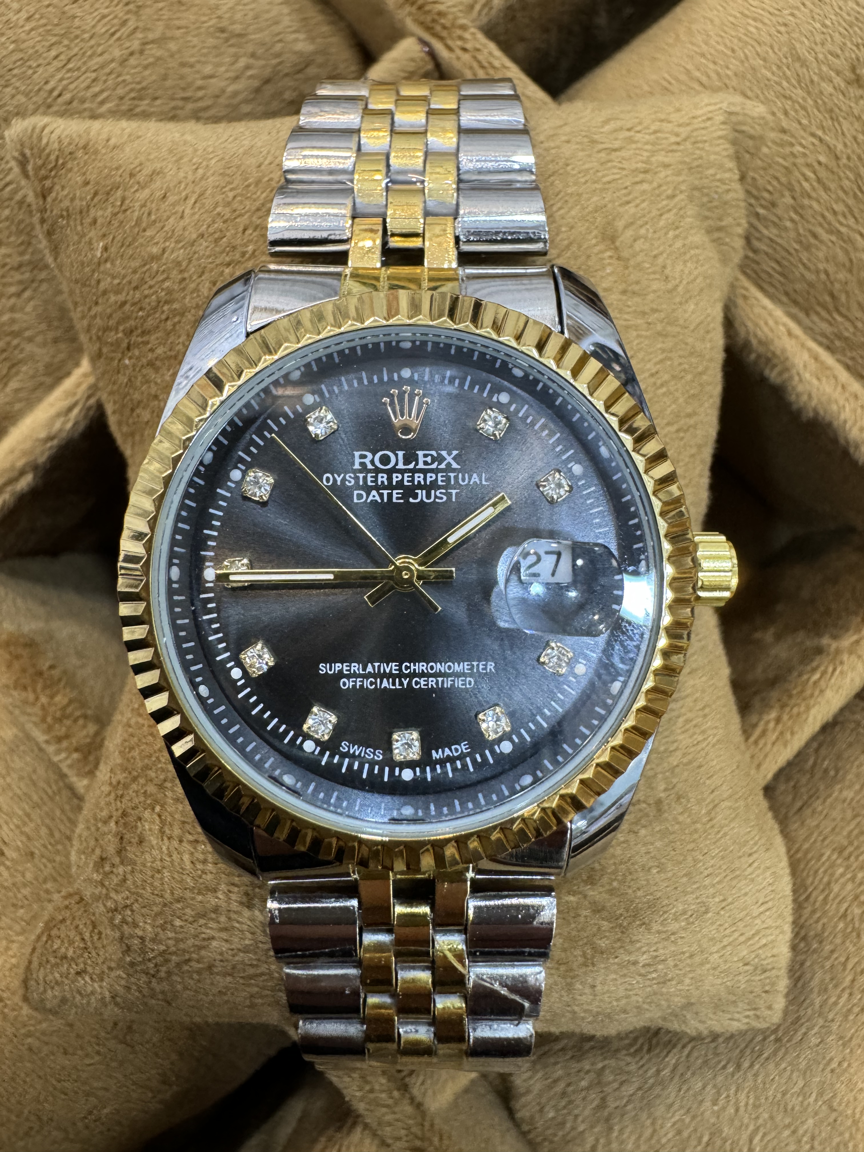 ساعت مچی ROLEX طرح رولکس دیت جاست